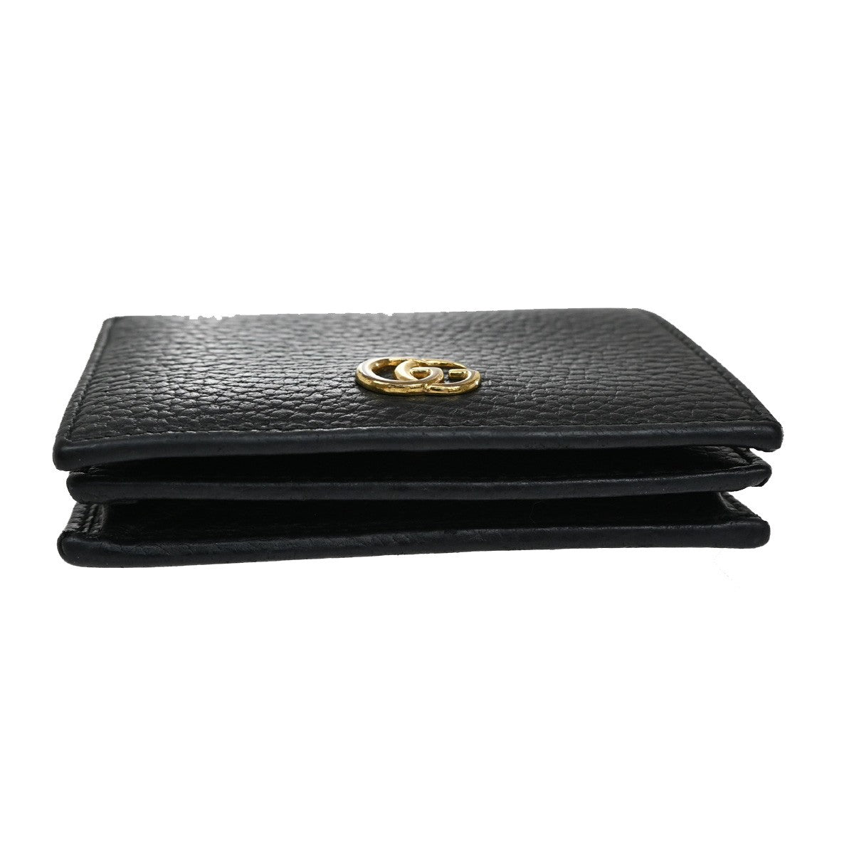 Gucci GG Marmont Flap Card Case Leather