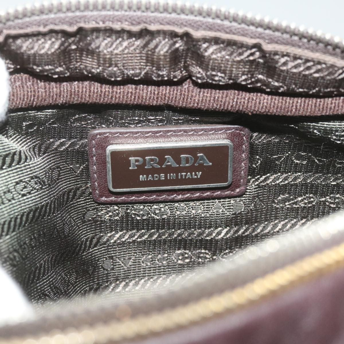 Prada Bow Camera shoulder Bag Leather