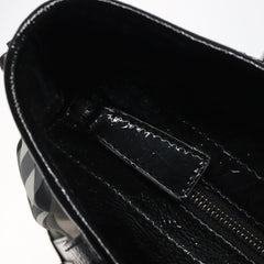 Burberry Lowry Convertible Tote Beat Check Nylon