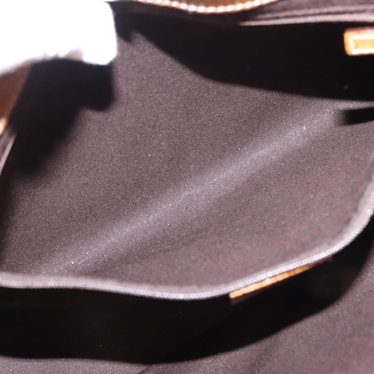 Gucci Vintage Ring Tote GG Canvas with Leather