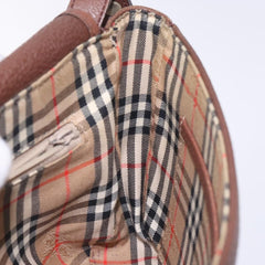 Burberry Flap Shoulder Bag Leather