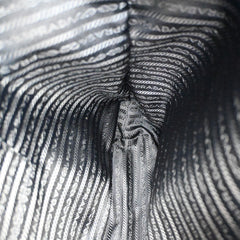 Prada Convertible Zip Tote Printed Tessuto