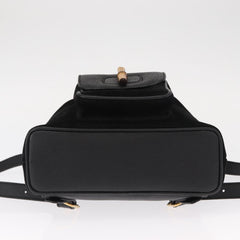 Gucci Vintage Bamboo Backpack Suede