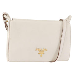 Prada Flap Crossbody Bag Vitello Daino