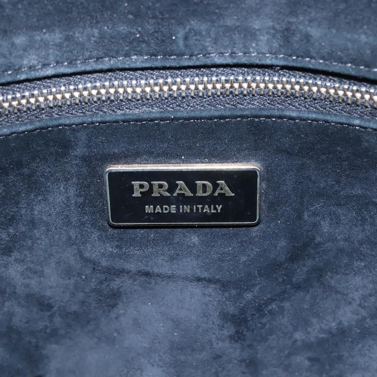 Prada Zip Around Tote Tessuto