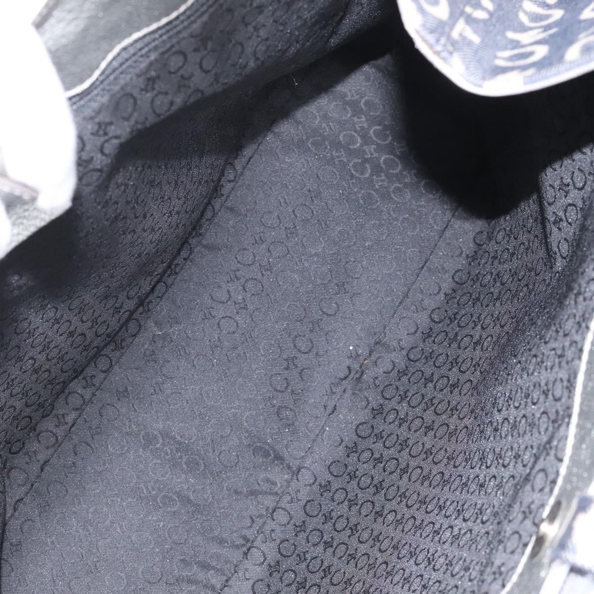 Celine C Sulky Shoulder bag Canvas and Leather