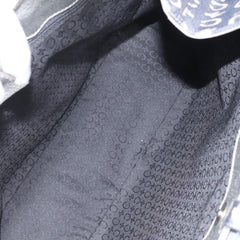 Celine C Sulky Shoulder bag Canvas and Leather