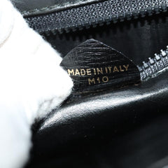 Celine Vintage Circle Logo Crossbody Bag Leather