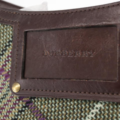 Burberry Nova check Shoulder bag Wool