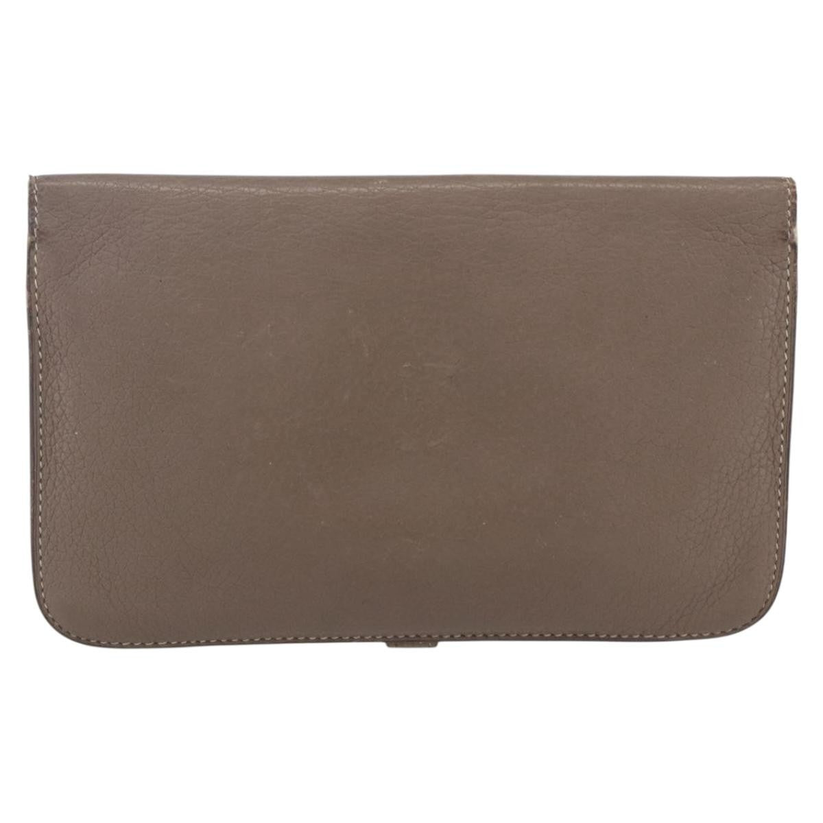Hermes Dogon Duo Combined Wallet Leather