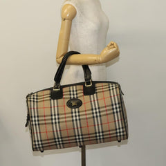 Burberry Nova check boston bag Canvas