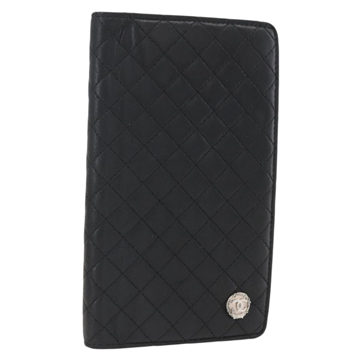 Chanel Vintage CC Bifold Wallet Leather