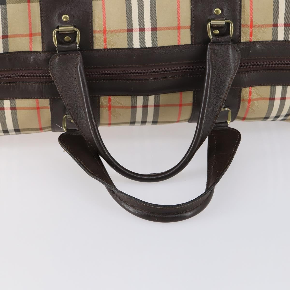 Burberry Vintage Duffle Bag Haymarket Canvas