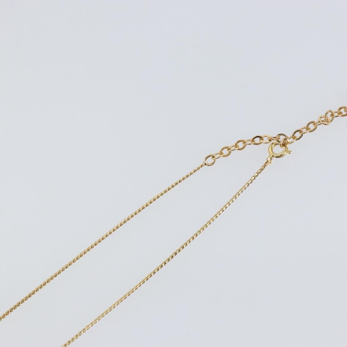 Christian Dior CD Pendant Necklace Gold-plated