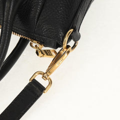 Prada Top Zip Convertible Tote Vitello Daino