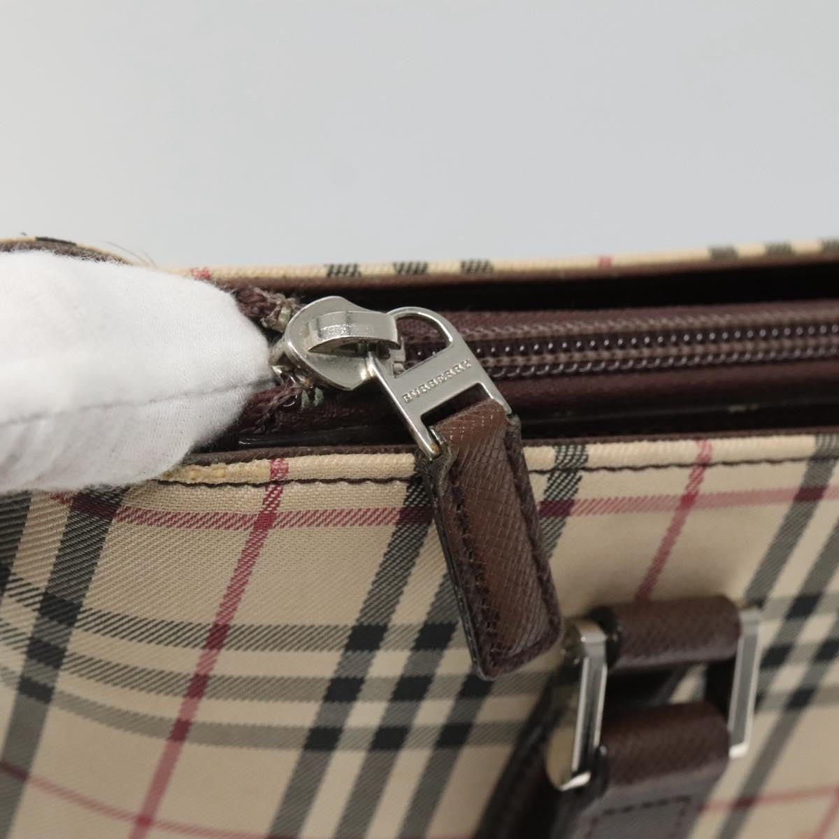 Burberry Nova Check Tote canvas check pattern