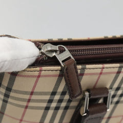Burberry Nova Check Tote canvas check pattern