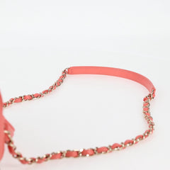 Chanel Classic Top Handle Vanity Case with Chain Quilted Lambskin