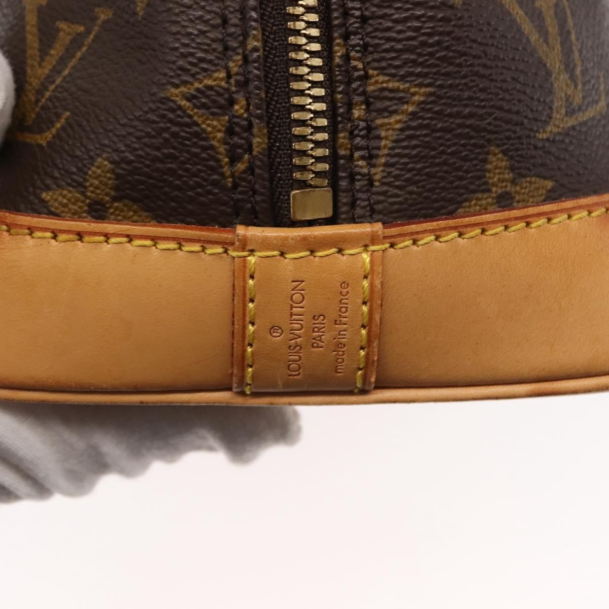 Louis Vuitton Alma Handbag Monogram Canvas