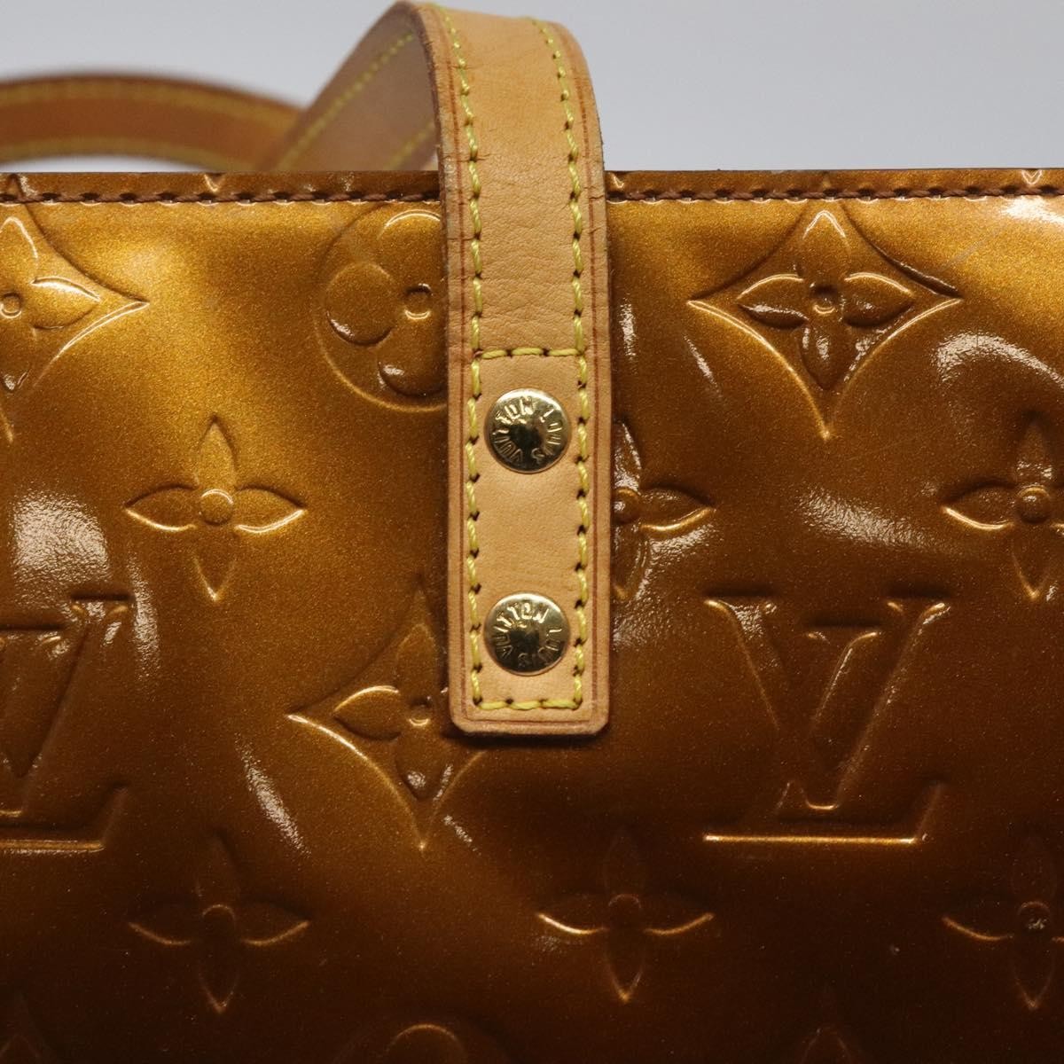 Louis Vuitton Reade Handbag Monogram Vernis