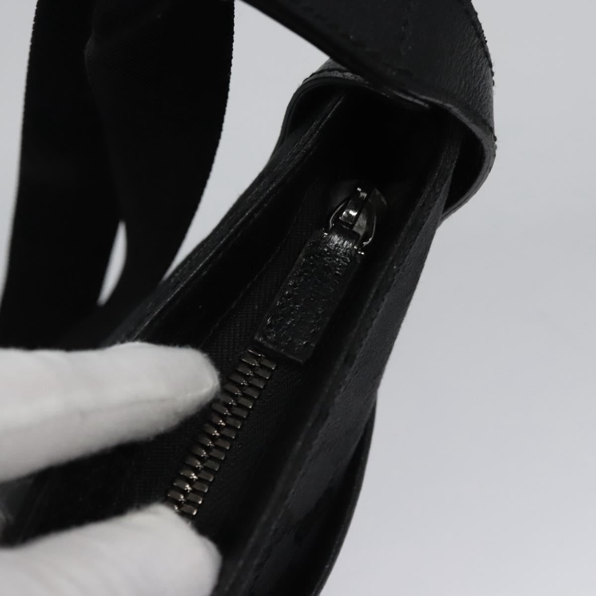 Gucci Vintage Flat Messenger Bag GG Canvas