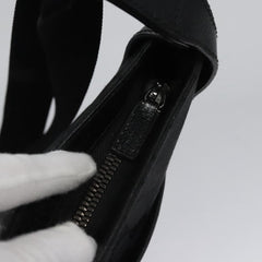 Gucci Vintage Flat Messenger Bag GG Canvas