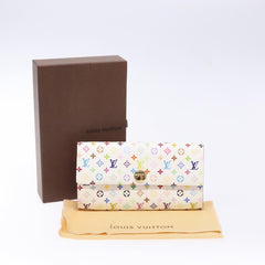 Louis Vuitton Vintage Sarah Wallet Monogram Canvas Multicolor
