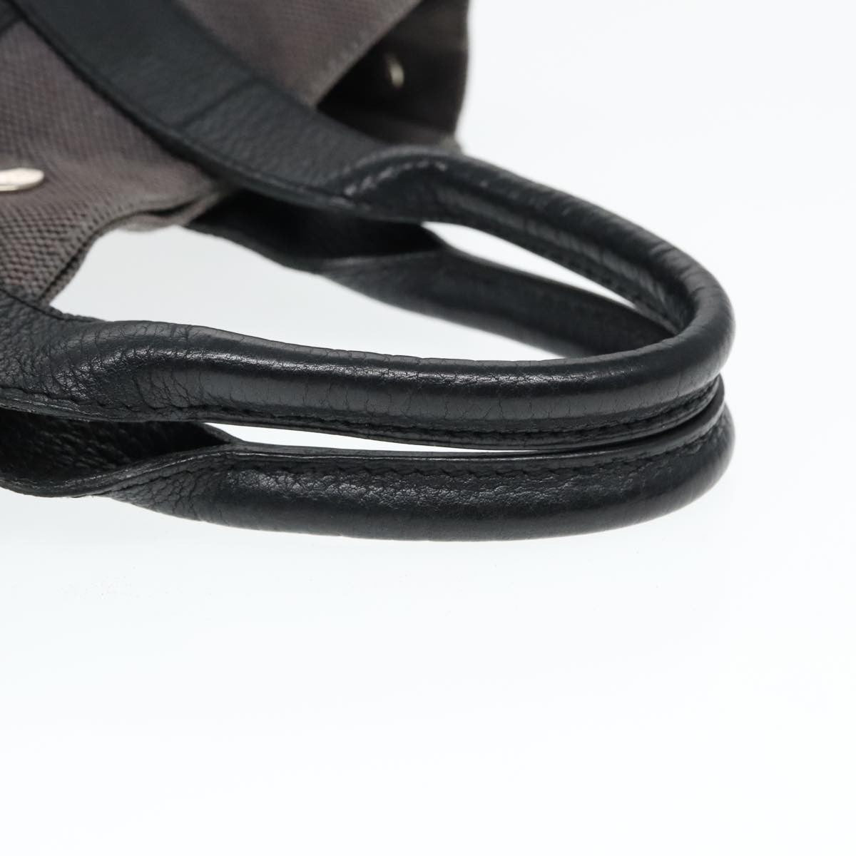 Hermes Sac Harnais Tote Toile and Leather