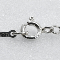 Tiffany & Co. Elsa Peretti Open Heart Pendant Necklace Sterling Silver