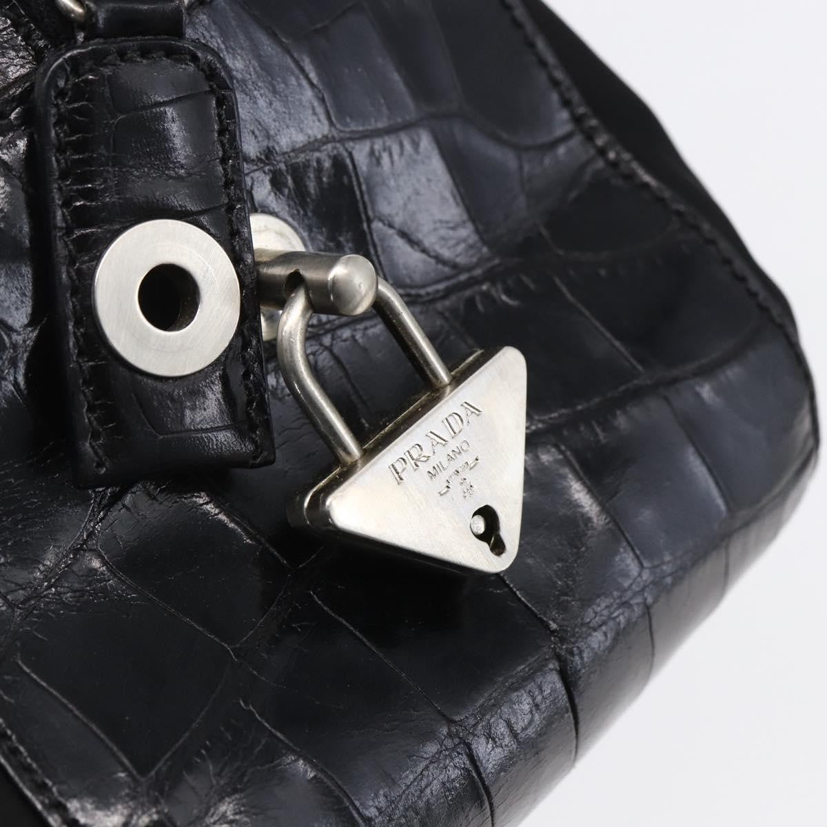 Prada Vintage Shoulder Bag Nylon and Leather