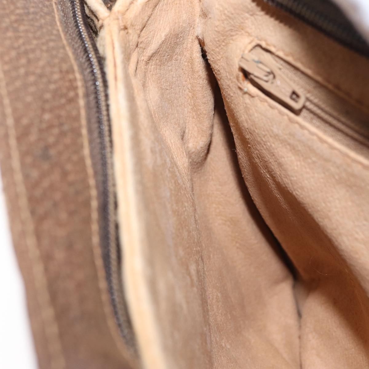 Gucci Vintage Shoulder Bag GG Coated Canvas