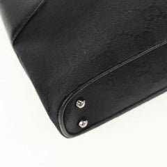 Gucci Vintage Ring Tote GG Canvas with Leather