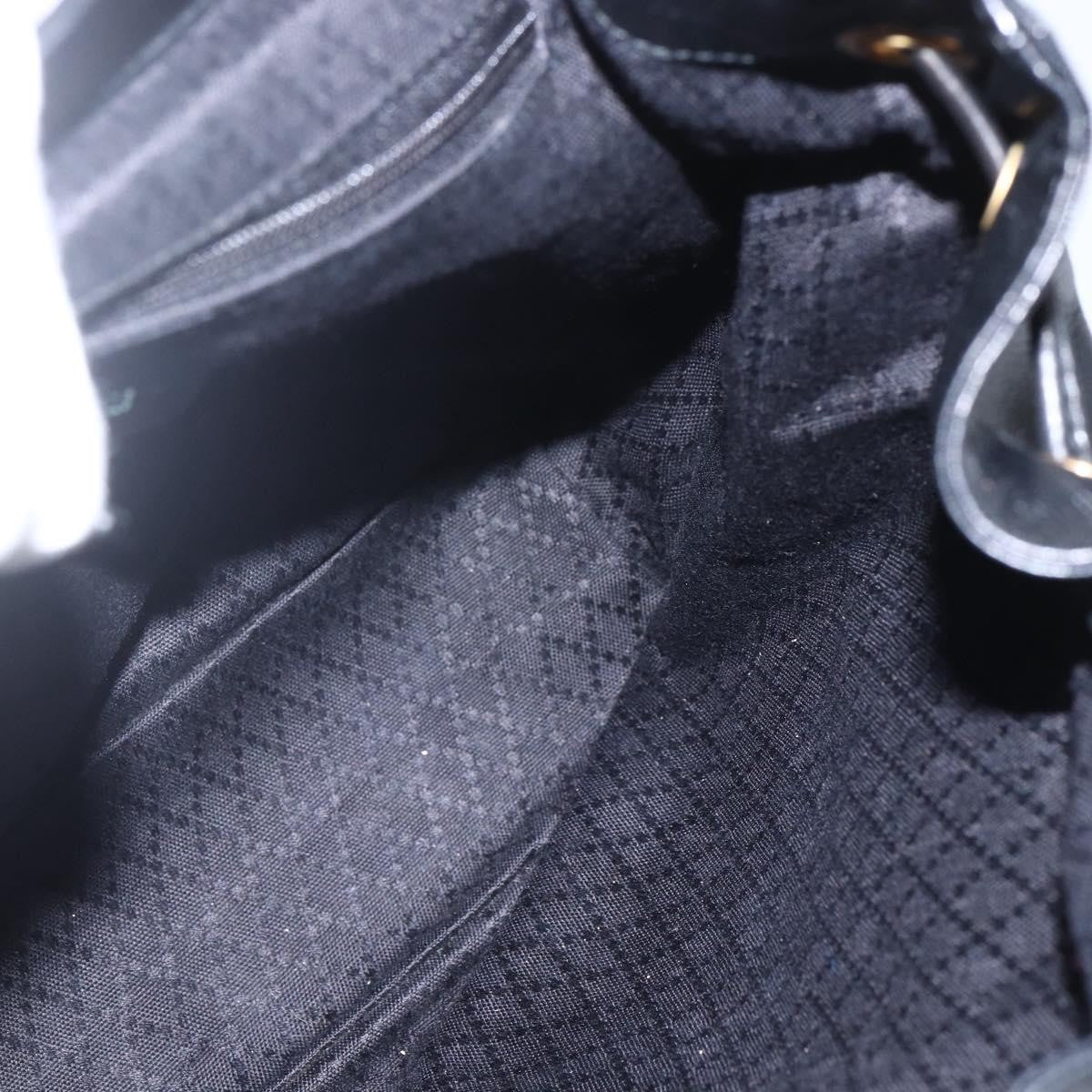 Gucci Vintage Bamboo Backpack Leather