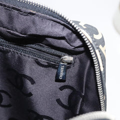 Chanel Boston Zip Tote Quilted Canvas
