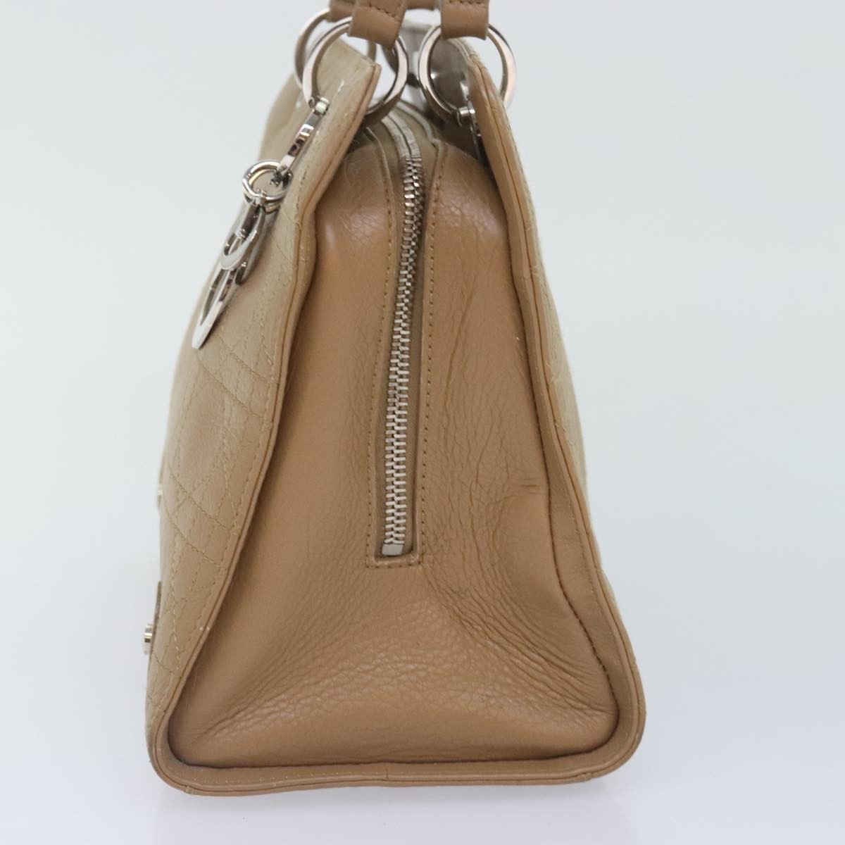 Christian Dior Lady Dior Soft Zip Tote Cannage Stitch Leather