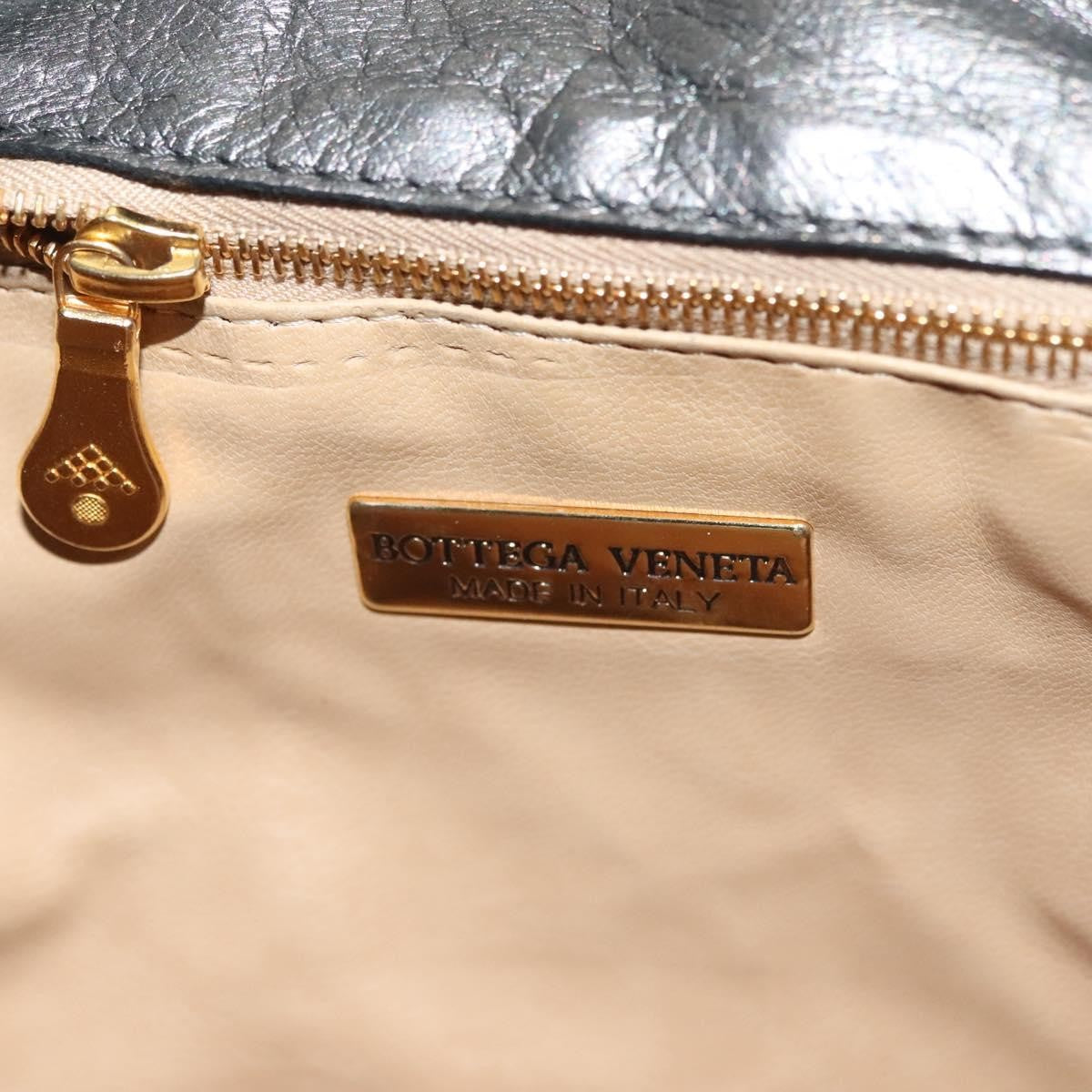 Bottega Veneta Intrecciato Backpack Patent Leather