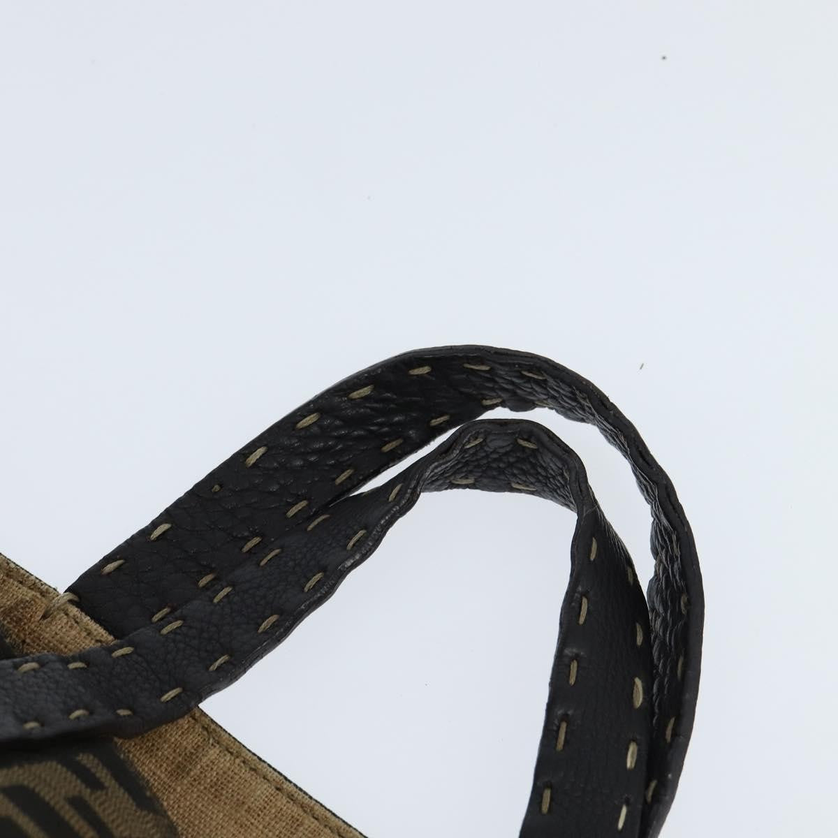 Fendi Open Shopping Tote Zucca Canvas