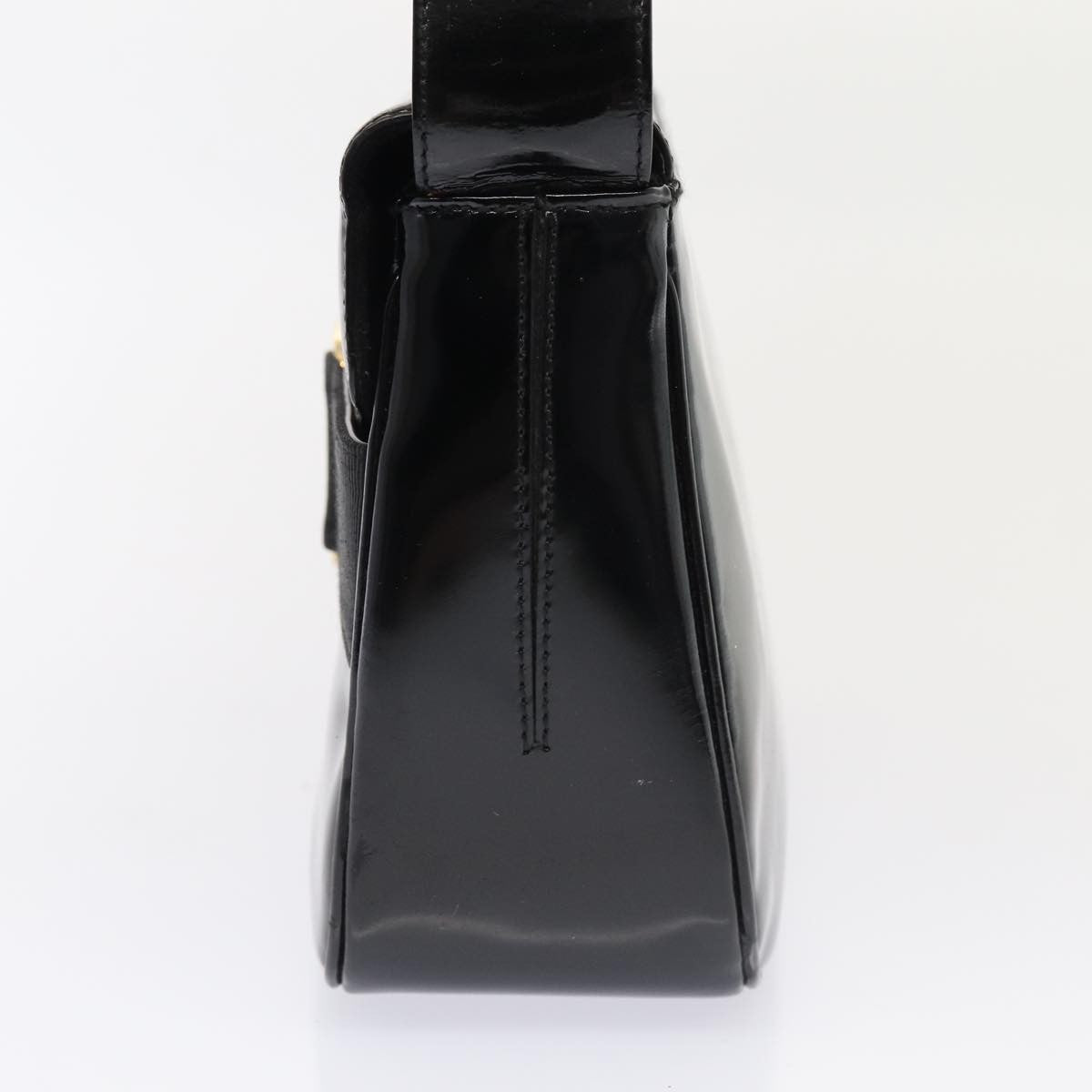 Salvatore Ferragamo Vala Shoulder Bag Patent Leather