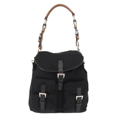 Prada Double Pocket Shoulder Bag Tessuto