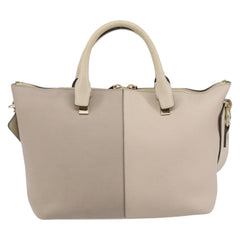 Chloe Bicolor Baylee Satchel Leather