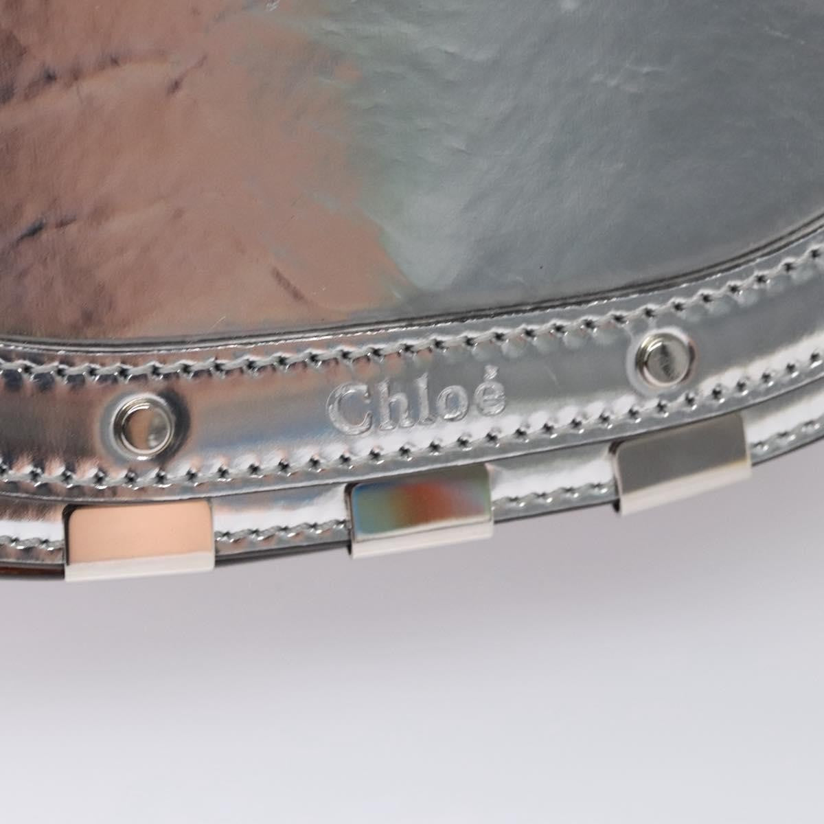 Chloe Nile Crossbody Bag Mirror Leather