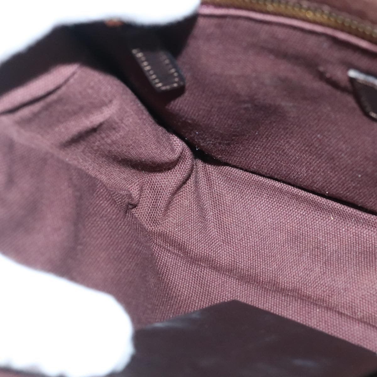 Salvatore Ferragamo Gancini Pouch Leather