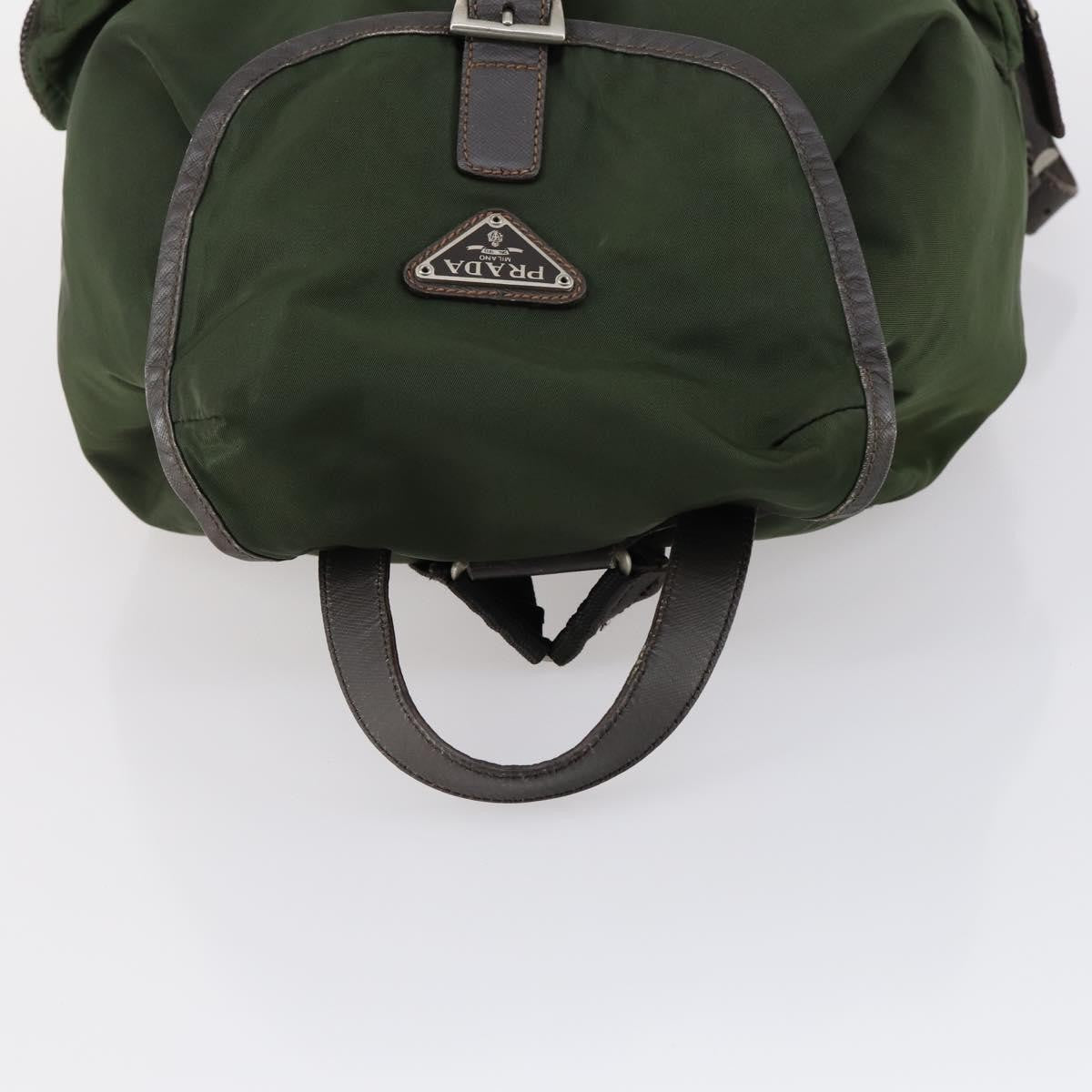 Prada Double Front Pocket Backpack Tessuto