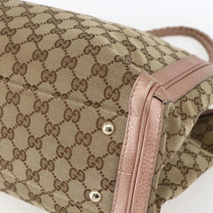 Gucci Bella Tote GG Canvas with Leather