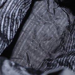 Prada Double Front Pocket Backpack Tessuto