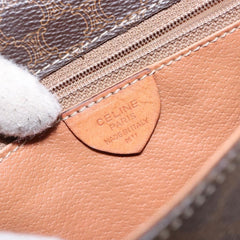 Celine Macadam Shoulder Bag PVC Leather