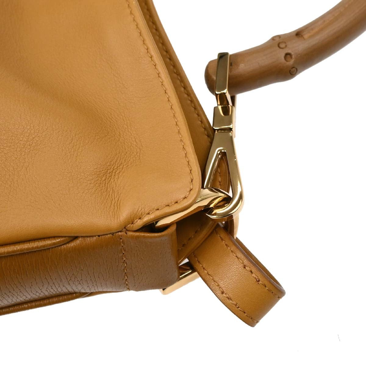 Gucci Diana Bamboo Shoulder Bag Leather