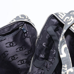 Chanel Boston Zip Tote Quilted Canvas