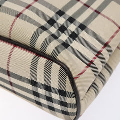 Burberry Nova Check Tote Canvas and Leather
