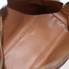 Celine Boston Bag Triomphe Coated Canvas